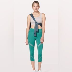 Lululemon On Pace 21” Crop Leggings Size 4